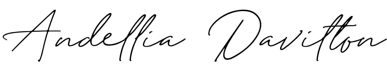 Font Andellia Davilton