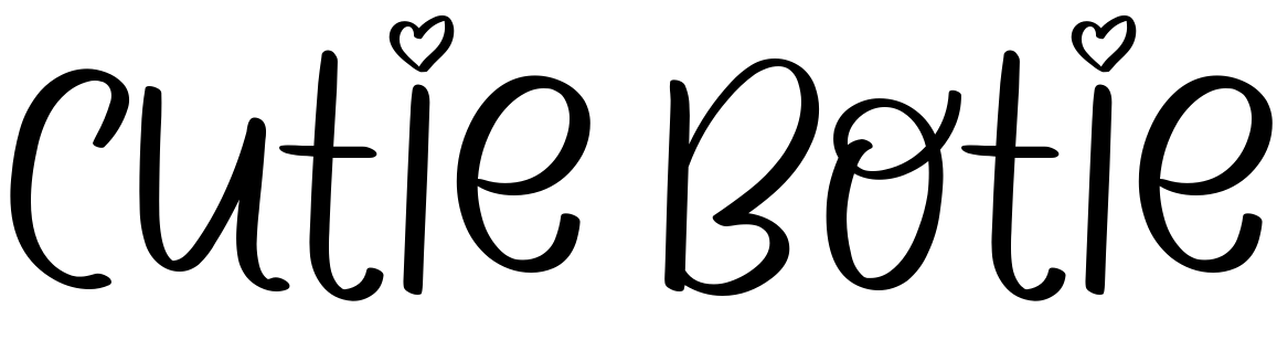 Font CUTIE BOTIE