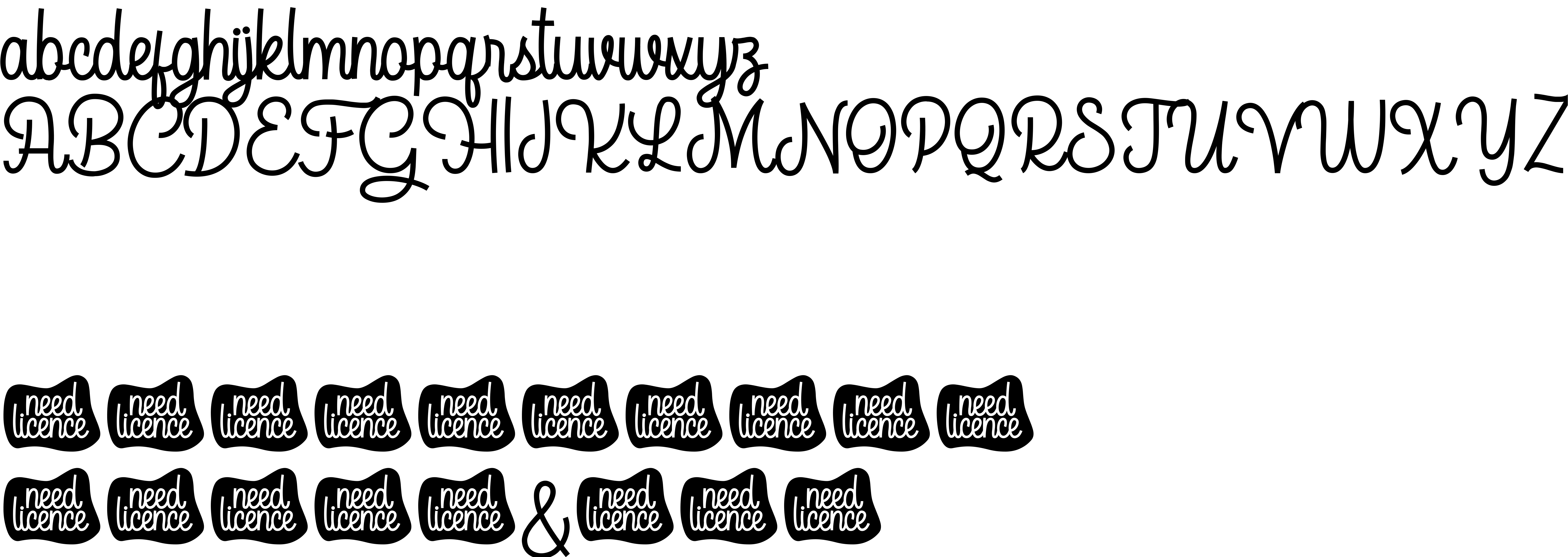 Preview font AcapelaDEMO