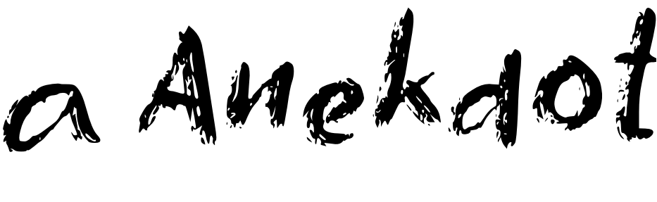 Font a Anekdot