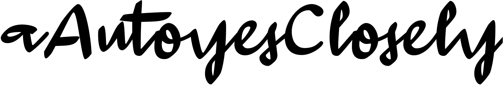 Font aAutoyesClosely