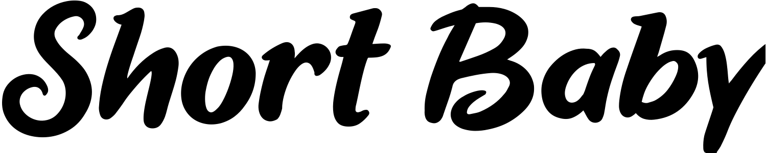 Font Short Baby