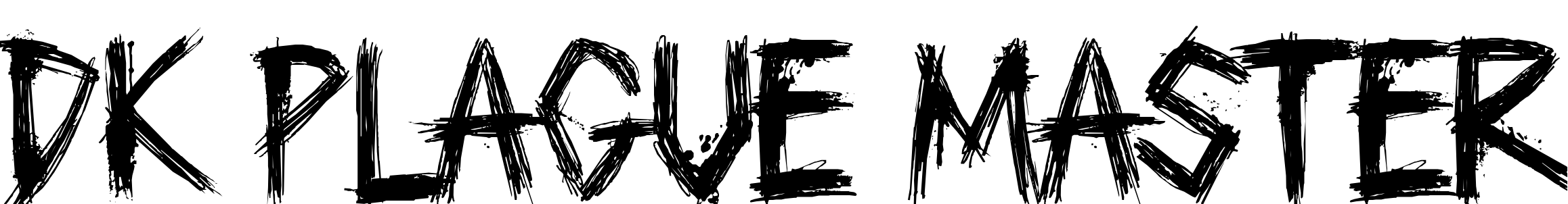 Font DK Plague Master