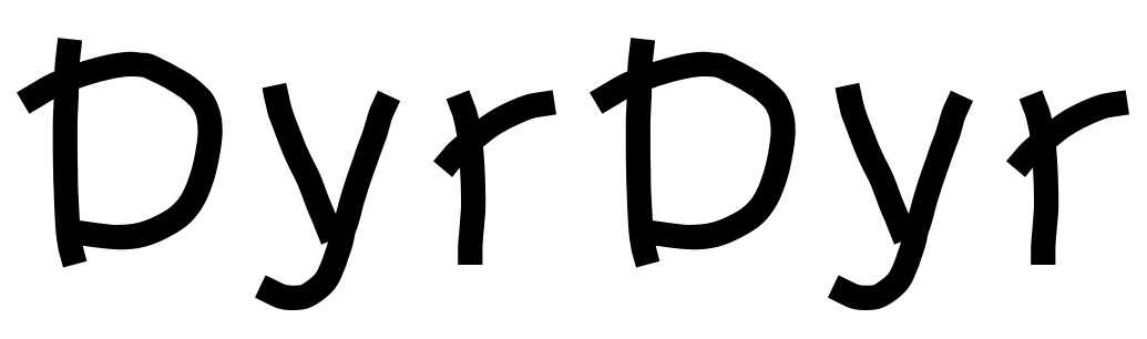Font DyrDyr