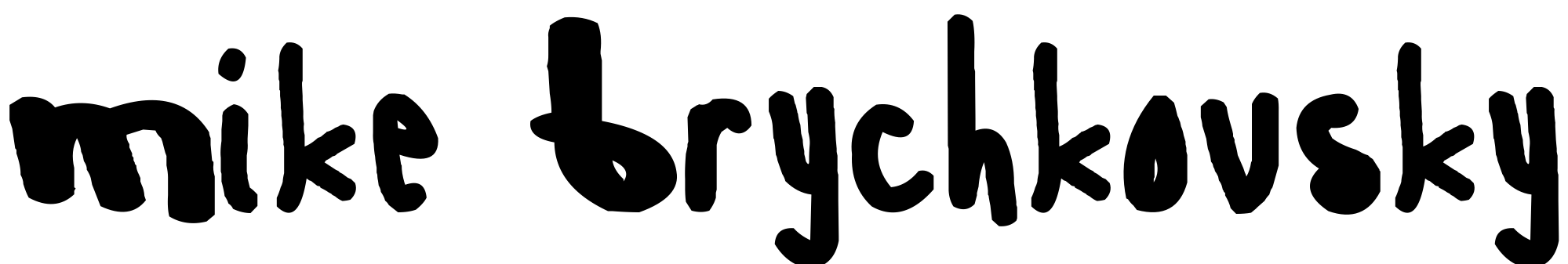 Font Mike Brychkovsky
