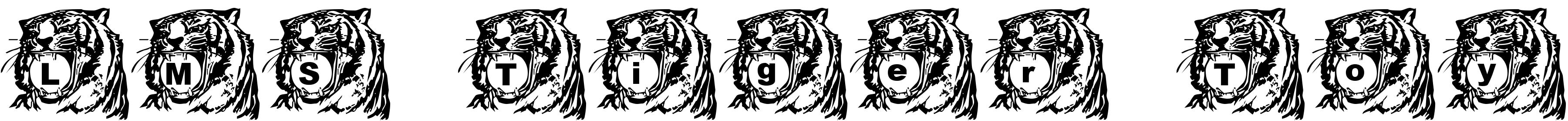 Font LMS Tiger Toy