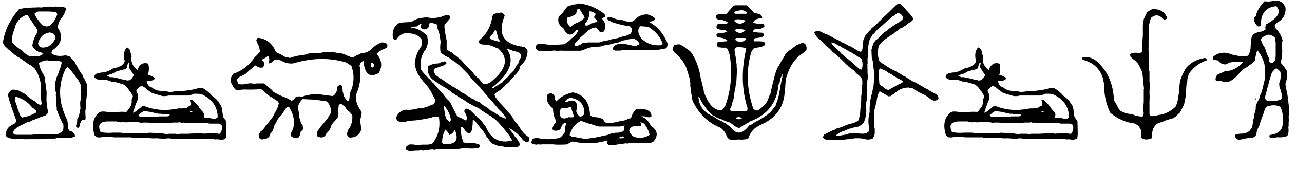 Font Hieroglify