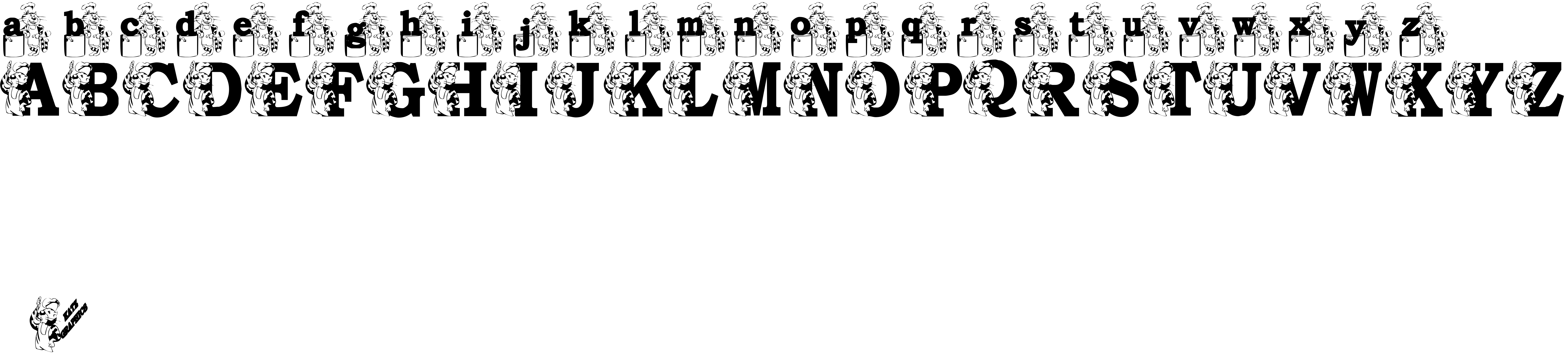 Preview font KGTIGERCOOK