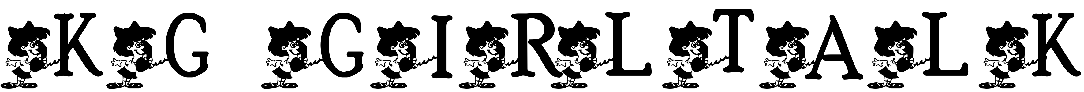 Font KG GIRLTALK