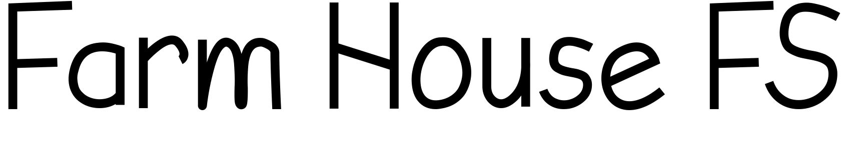 Font Farm House FS