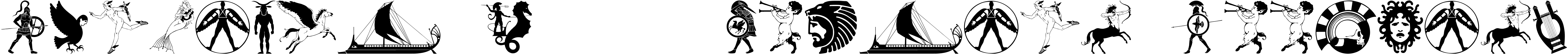 Font Mythical \u0026 Hoplite Noodgies