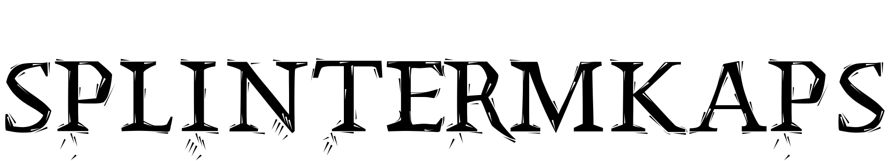Font SplinterMKaps