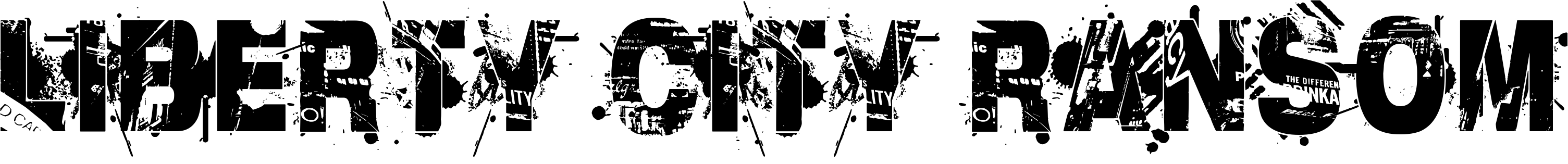Font Liberty City Ransom