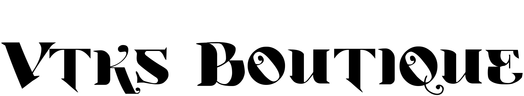Font Vtks Boutique