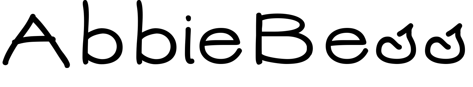 Font AbbieBess