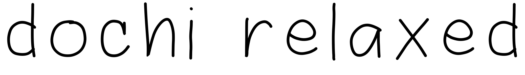 Font dochi relaxed