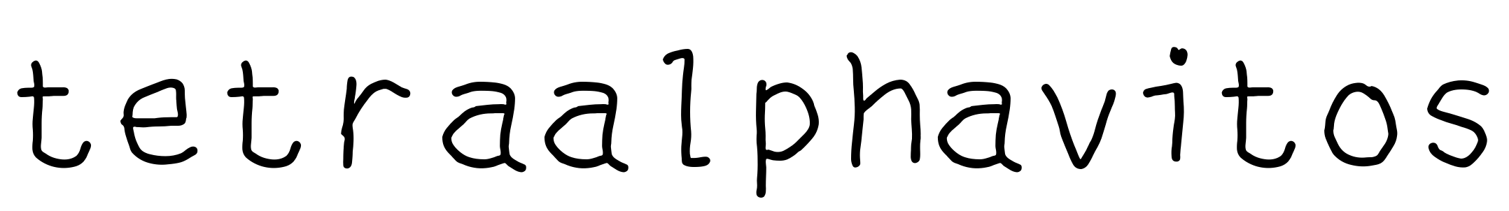 Font tetraalphavitos