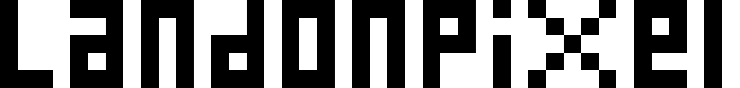Font LandonPixel