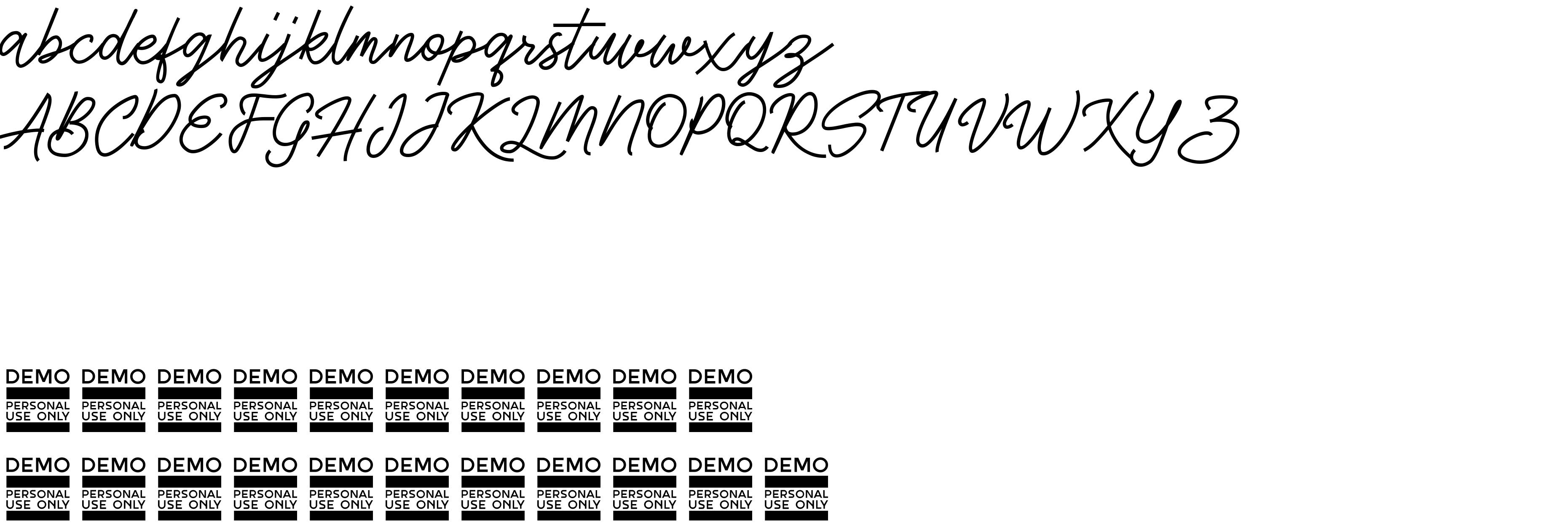 Preview font Antique Demo
