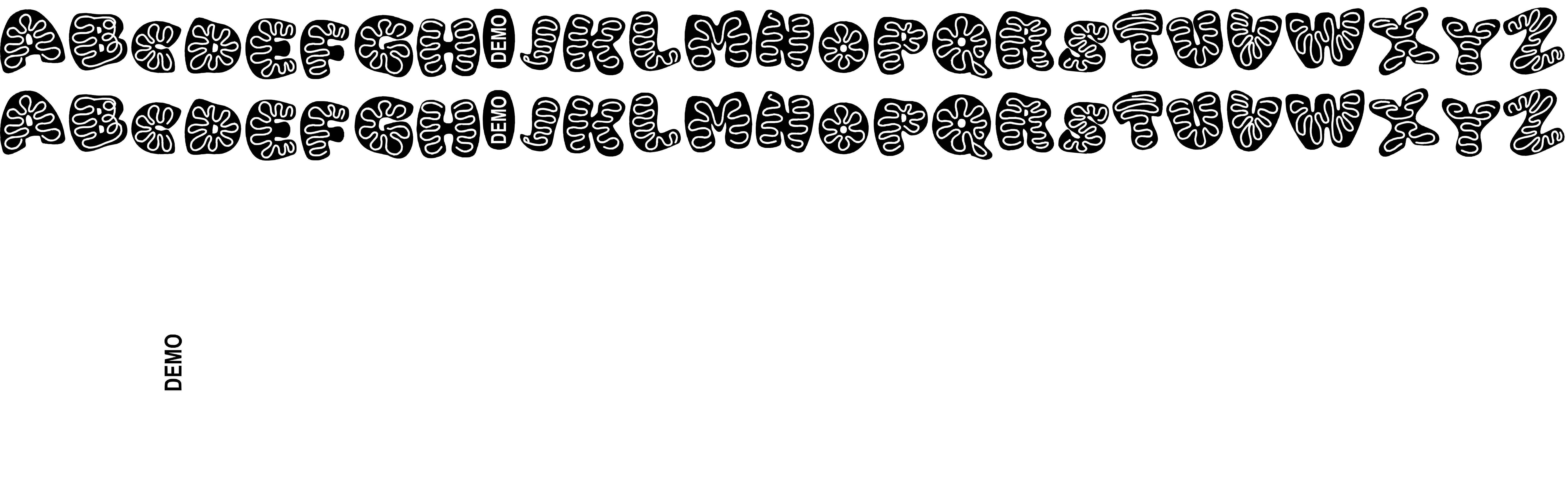 Preview font Icing cookies
