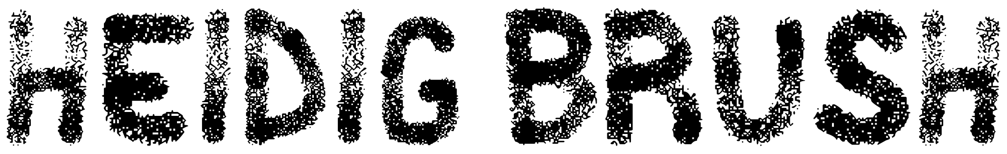 Font Heidig Brush