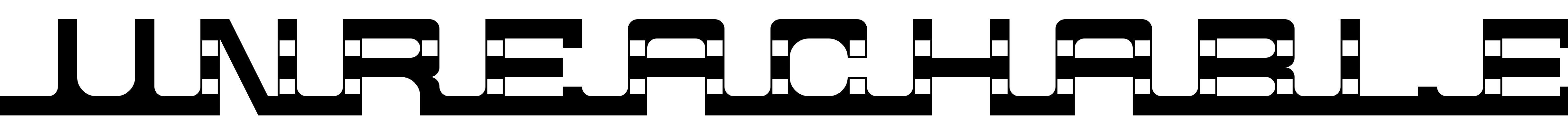 Font Unreachable