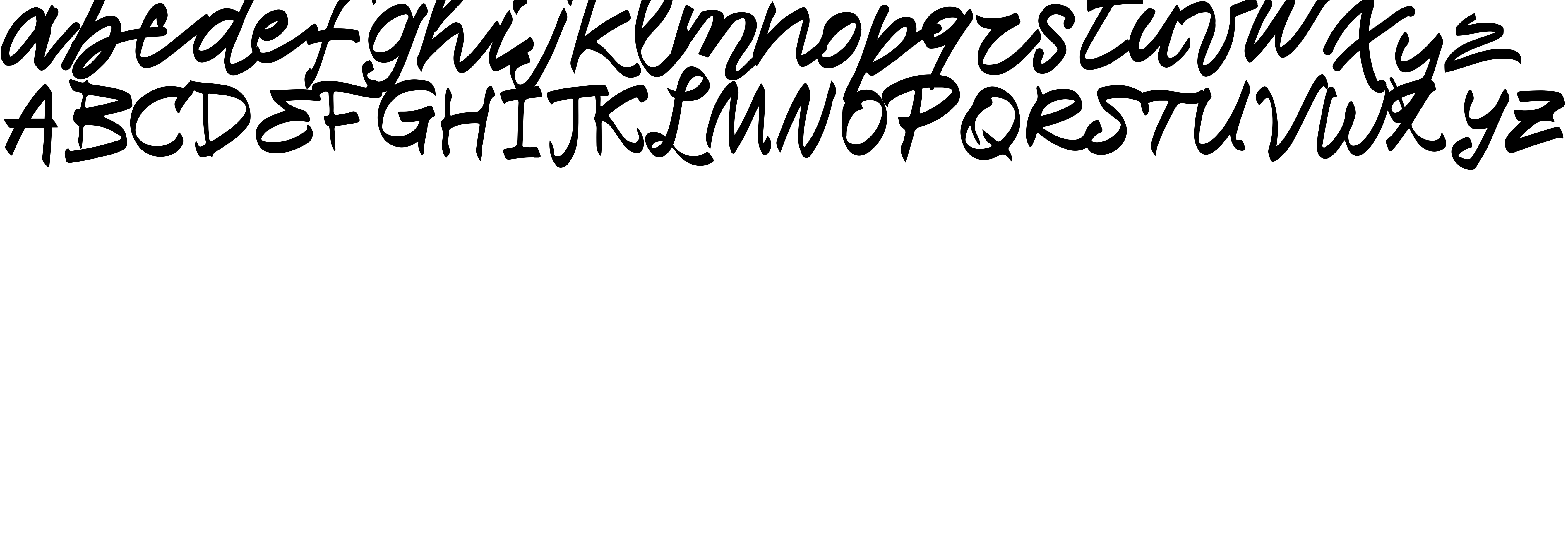 Preview font Vtks Angelina