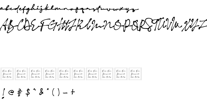 Шрифт Sonira