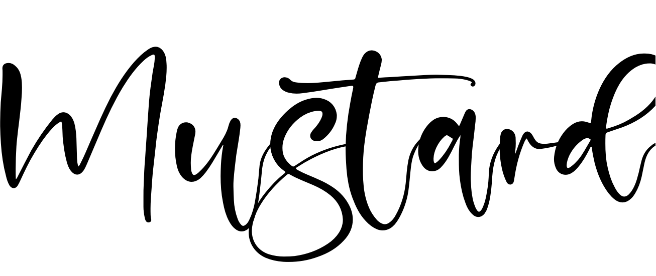 Font Mustard