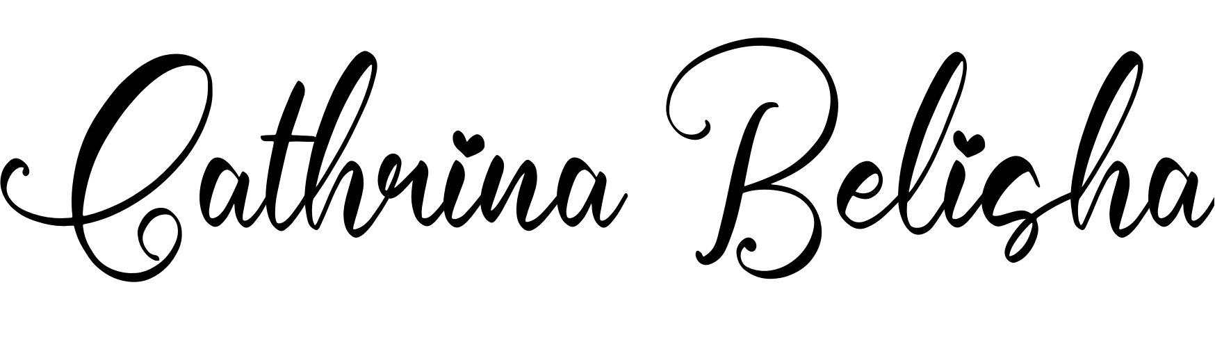 Font Cathrina Belisha