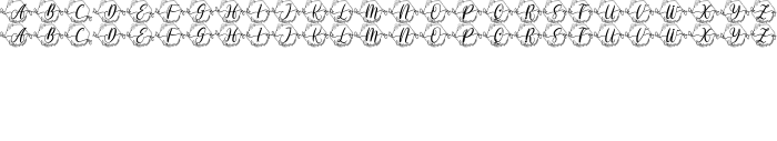 Шрифт Humaira Monogram