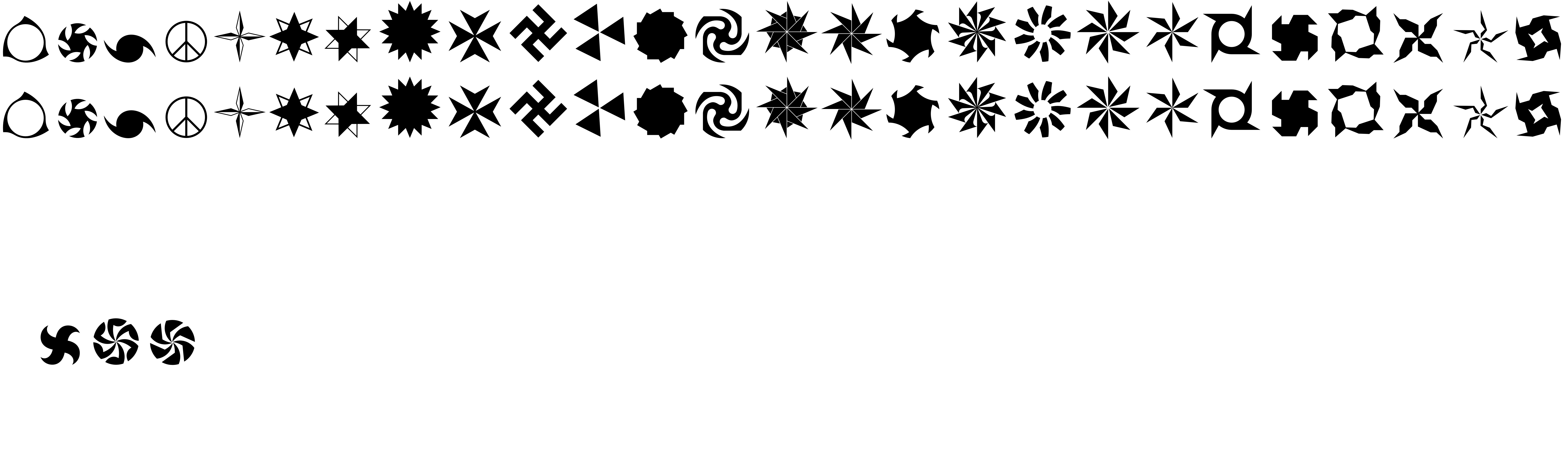 Preview font Asterix