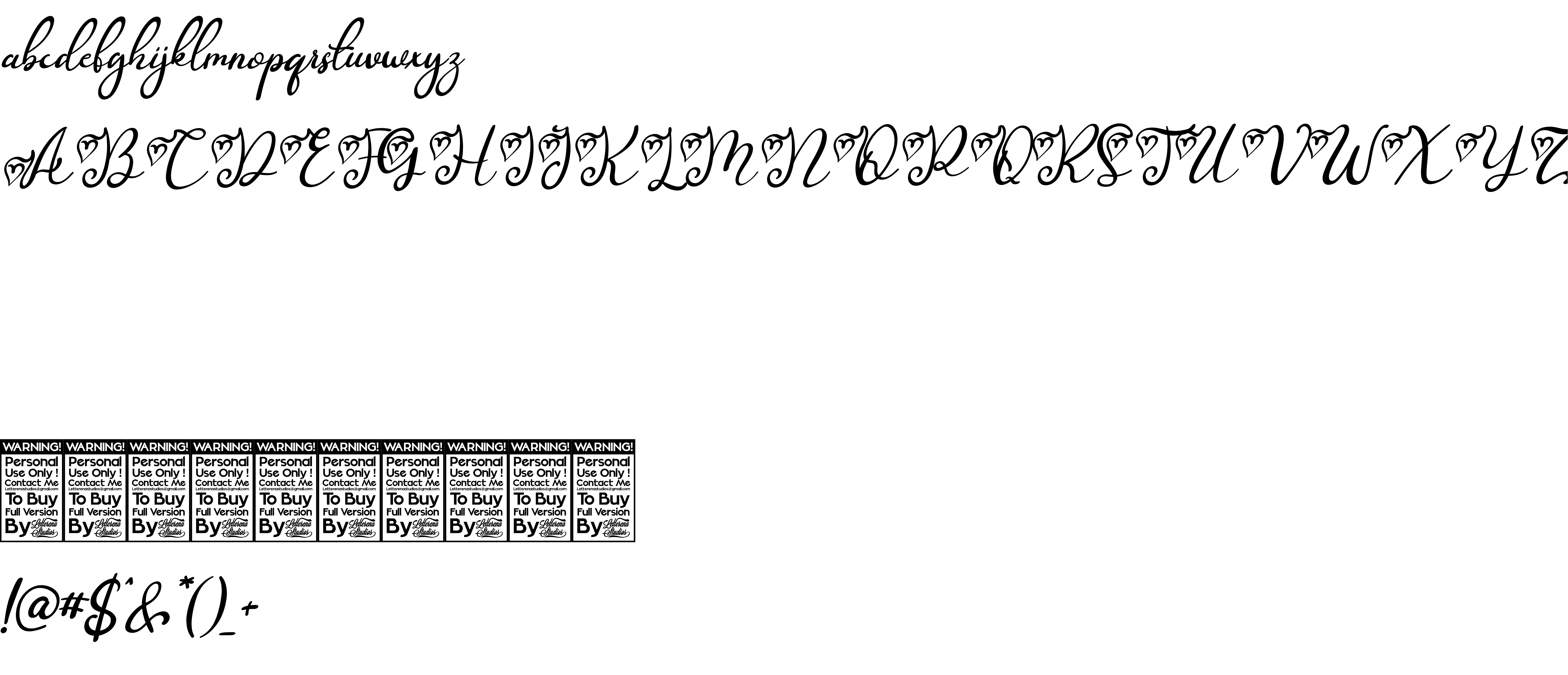Preview font Sunday Christmas