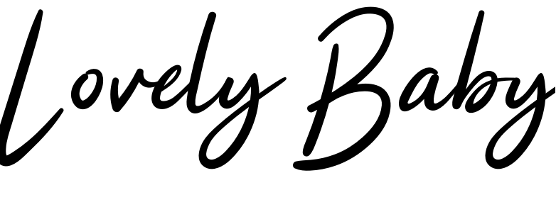 Font Lovely Baby