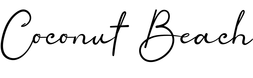 Font Coconut Beach
