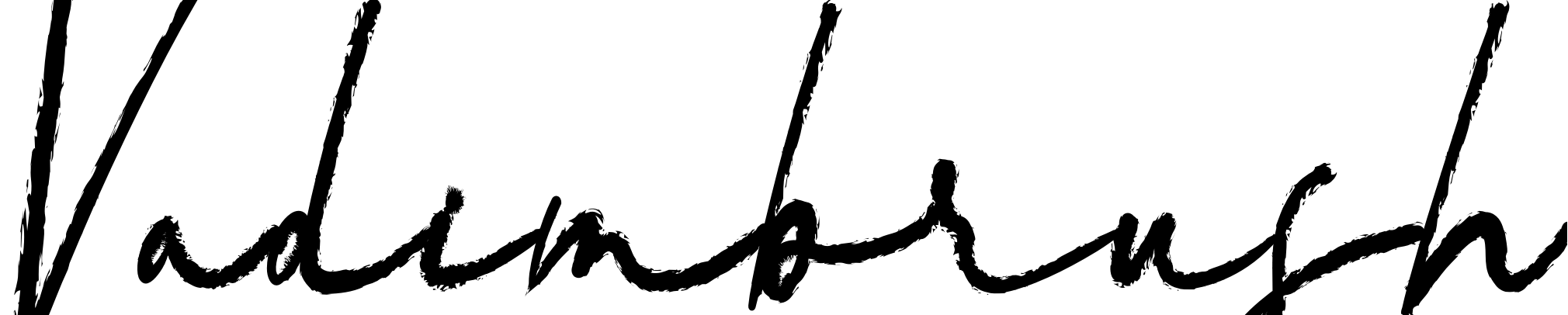 Font Vadimbrush