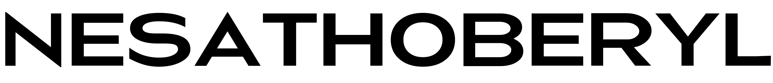 Font NesathoBeryl