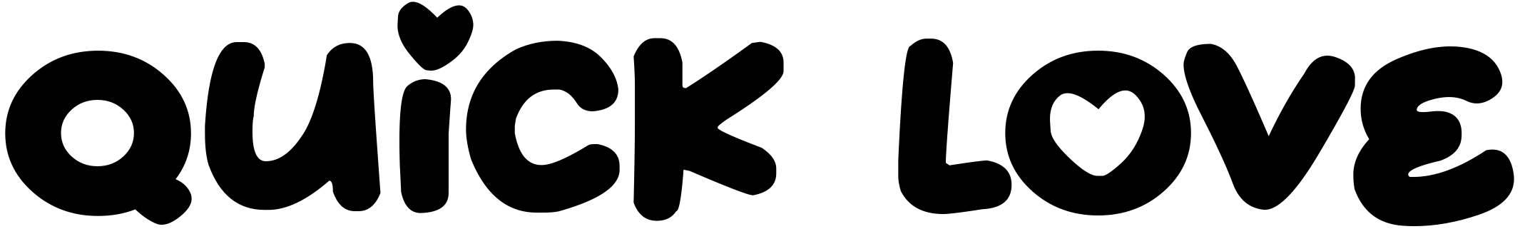 Font Quick Love