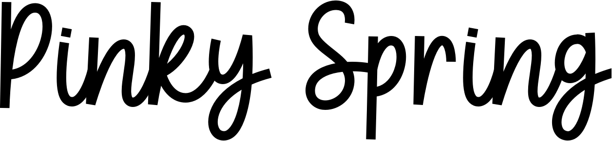 Font Pinky Spring