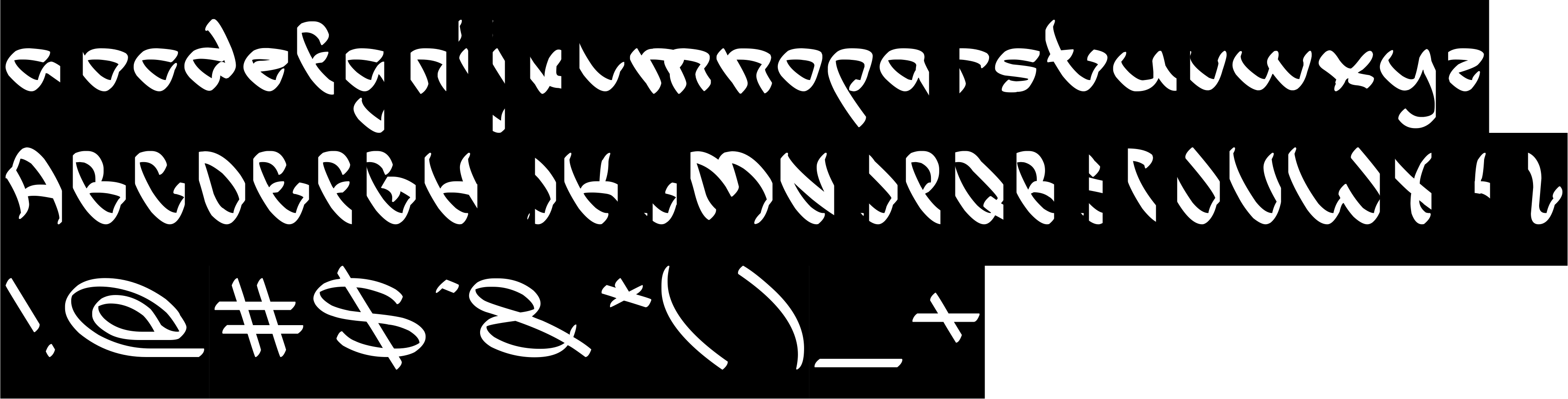 Preview font Write a Letter