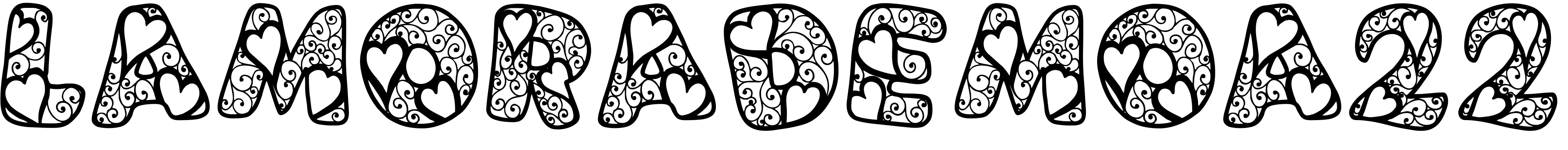Font Lamor Demo 22