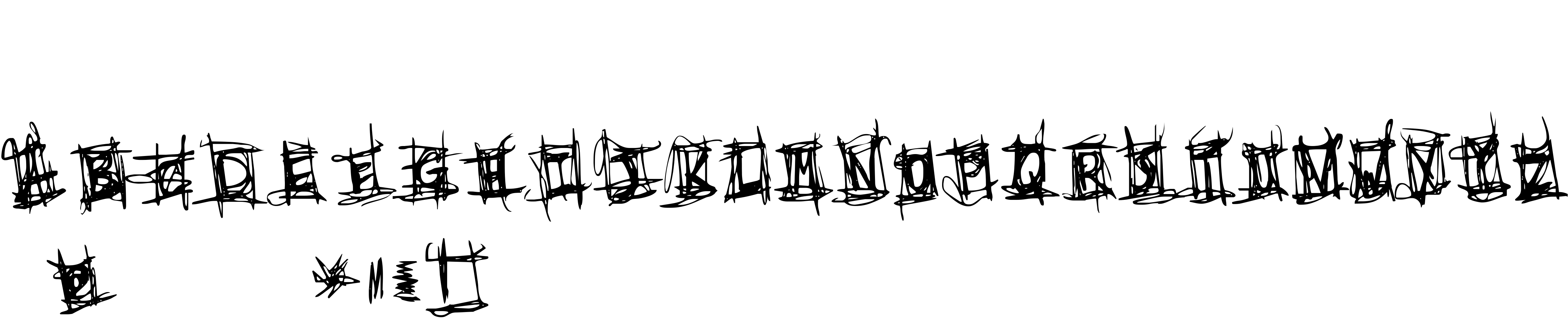 Preview font Very Short Fuse