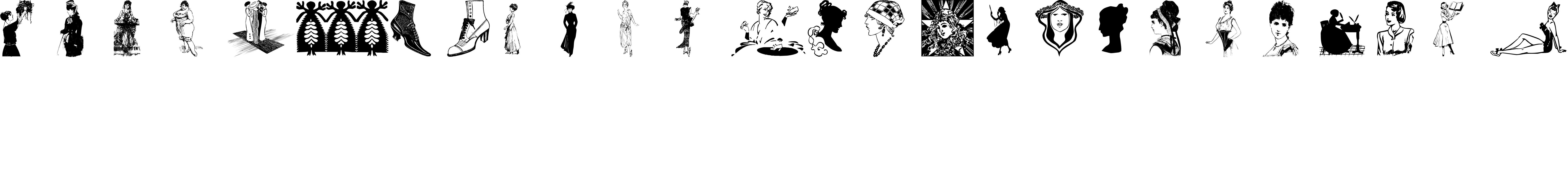 Preview font wmwomen1