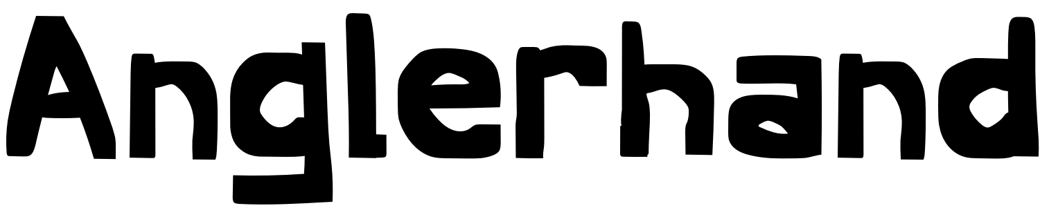 Font Anglerhand