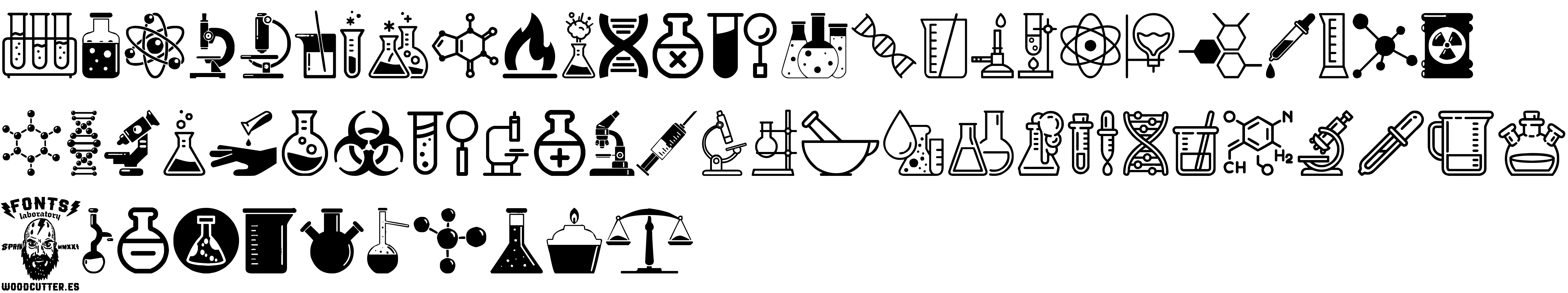 Preview font Laboratory