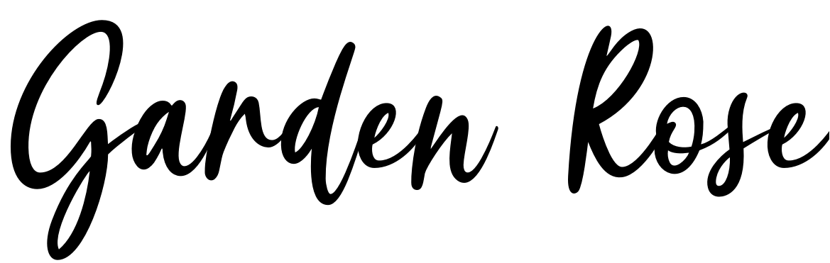 Font Garden Rose