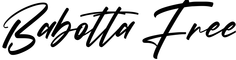 Font Babotta Free