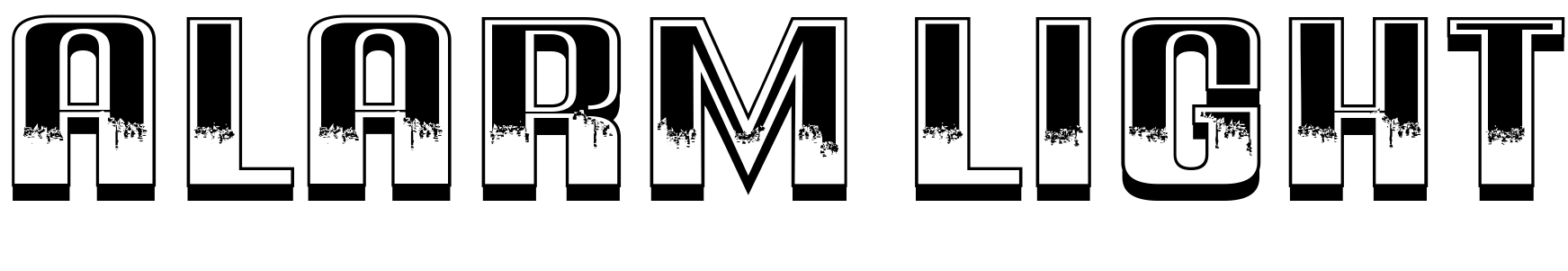 Font Alarm Light