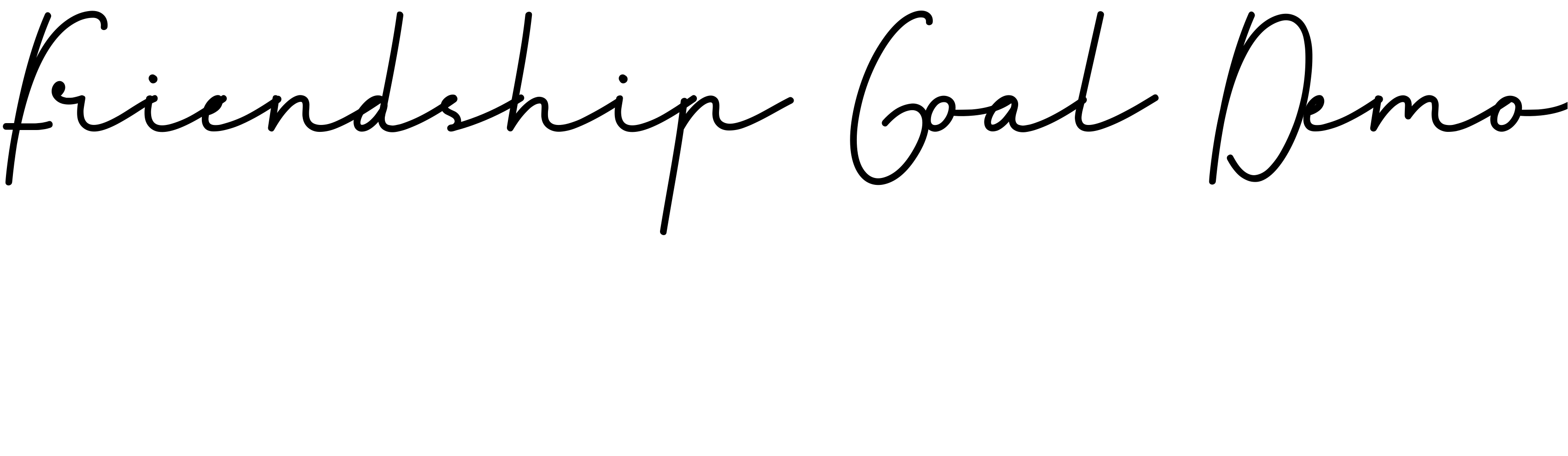 Font Friendship Goal Demo