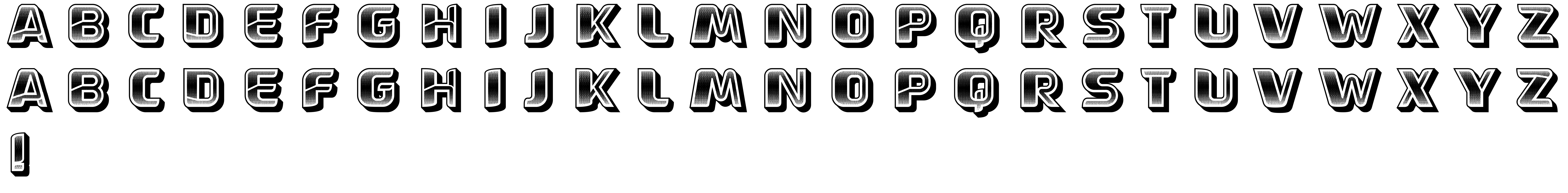 Preview font Zagreb